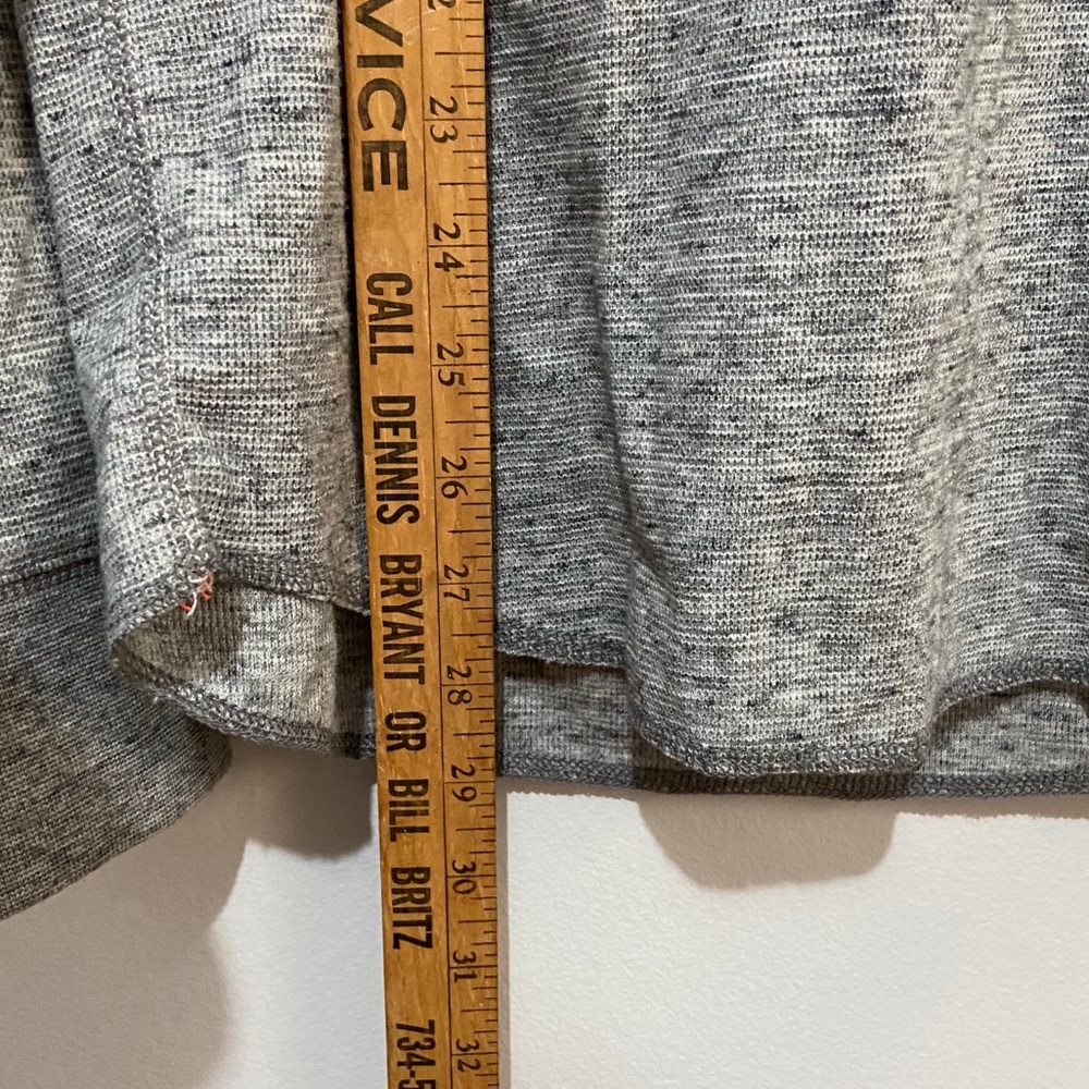 American Eagle Outfitters Thermal Gray Shirt Sz L - Picture 6 of 8
